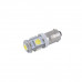 LED автолампа Solar 12V T8.5 BA9s 5SMD white, 2шт