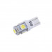 LED автолампа Solar 24V T10 W2.1x9.5d 5SMD white, 2шт