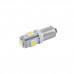 LED автолампа Solar 24V T8.5 BA9s 5SMD white, 2шт