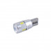 LED автолампа Solar 12V T10 W2.1x9.5d 6SMD white, 2шт