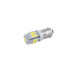 LED автолампа Solar 12V T8.5 BA9s 9SMD white, 2шт