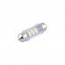 LED автолампа Solar 12V SV8.5 T11x36 6SMD white, 2шт