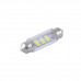 LED автолампа Solar 12V SV8.5 T11x39 6SMD white, 2шт