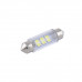 LED автолампа Solar 24V SV8.5 T11x39 6SMD white, 2шт