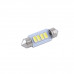 LED автолампа Solar 12V SV8.5 T11x36 4SMD white, 2шт