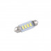 LED автолампа Solar 12V SV8.5 T11x39 4SMD white, 2шт