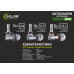 LED автолампа Solar H7 12/24V 6500K 6000Lm 40W Cree Chip