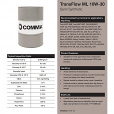 Моторне масло Comma TRANSFLOW ML 10W-30 5л