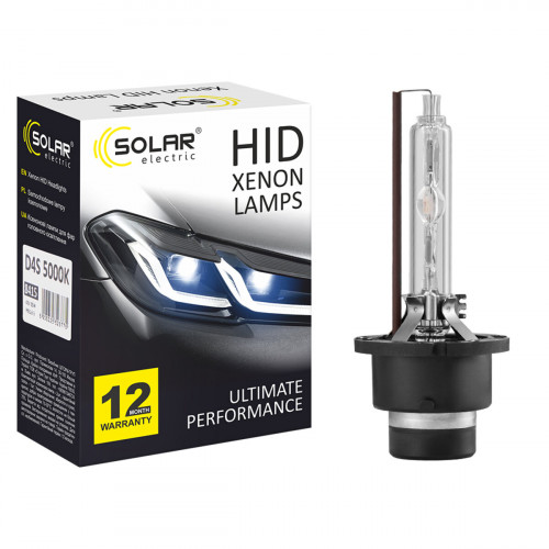 Ксенонова лампа Solar D4S 5000K, 42V, 35W PK32d-5, 2шт