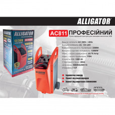 Пуско-зарядний пристрій АКБ Alligator 12/24В 1000А·год 100А