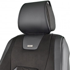 Комплект, 3D чохли для передніх сидінь BELTEX Montana, black 2шт
