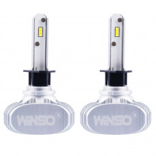Автолампа Winso LED H1 12/24V 6000К 4000Lm 50W CSP Cree Chip 19х19, 2шт Автолампа Winso LED H1 12/24V 6000К 4000Lm 50W CSP Cree Chip 19х19, 2шт