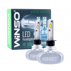 Автолампа Winso LED H1 12/24V 6000К 4000Lm 50W CSP Cree Chip 19х19, 2шт Автолампа Winso LED H1 12/24V 6000К 4000Lm 50W CSP Cree Chip 19х19, 2шт