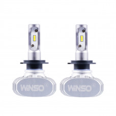 Автолампа Winso LED H7 12/24V 6000К 4000Lm 50W CSP Cree Chip 19х19, 2шт