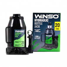 Домкрат гідравлічний пляшковий Winso 20т 235-440мм