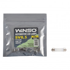 LED автолампа Winso 12V COB SV8.5 T11x36, 10шт 127150