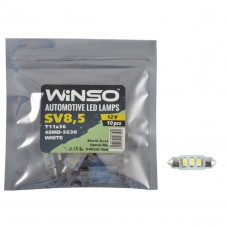 Автолампа Winso LED 12V SMD SV8.5 T11x36, 10шт 127500 Автолампа Winso LED 12V SMD SV8.5 T11x36, 10шт 127500