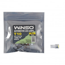 Автолампа Winso LED 24V SMD T10 W2.1x9.5d white 10шт