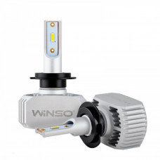 Автолампа Winso LED H7 12/24V 40Вт 5000Лм 6000K PX26d CSP Chip 2шт