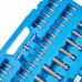 Професійний набір інструментів в кейсі MÖLDER 1/2", 1/4", 3/8" 72Т, CR-V, 151од.