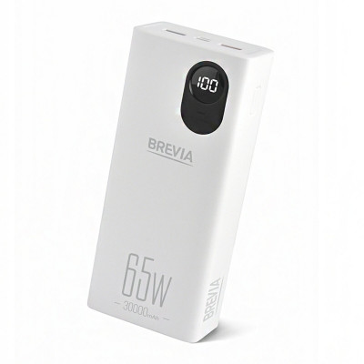 Повербанк (Power Bank) Brevia 30000mAh 65W Li-Pol, LCD