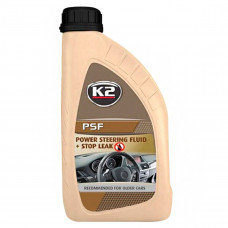 Гідравлічна рідина K2 Power Steering Fluid+Stop Leak 1л Гідравлічна рідина K2 Power Steering Fluid+Stop Leak 1л