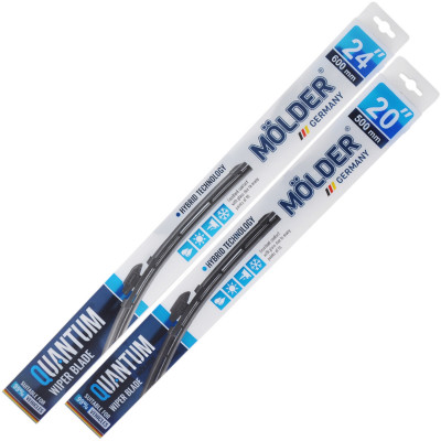 Комплект щіток склоочисників гібридних Molder Quantum для Opel Insignia з 2017 500/600мм 2шт