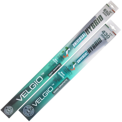 Комплект щіток склоочисників гібридних Velgio Universal Hybrid для Honda CR-V 2016-2022 430/650мм 2шт