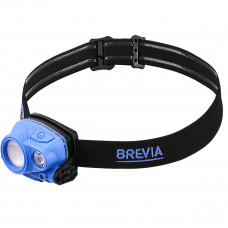 Ліхтар налобний Brevia 400Lm+200Lm, 3W+3W COB, 1200mAh IP65