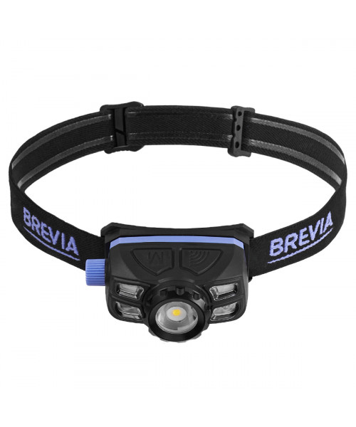 Ліхтар налобний Brevia 400Lm, 5W LED, Zoom, Sensor, 1400mAh IP65 Ліхтар налобний Brevia 400Lm, 5W LED, Zoom, Sensor, 1400mAh IP65
