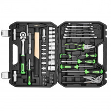 Професійний набір інструментів в кейсі Winso Pro 1/2", 1/4" 72Т, CR-V, 56од.