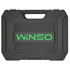 Професійний набір інструментів в кейсі Winso Pro 1/2", 1/4" 72 T, CR-V, 73од.
