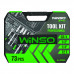 Професійний набір інструментів в кейсі Winso Pro 1/2", 1/4" 72 T, CR-V, 73од.