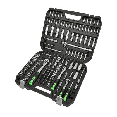Професійний набір інструментів в кейсі Winso Pro 1/2", 1/4", 3/8" 72T, CR-V, 150од.