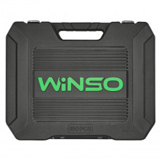 Професійний набір інструментів в кейсі Winso Pro 1/2", 1/4", 3/8" 72T, CR-V, 150од.