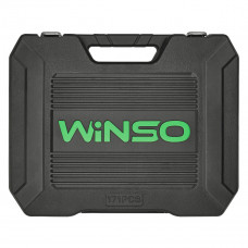 Професійний набір інструментів в кейсі Winso Pro 1/2", 1/4", 3/8" 72T, CR-V, 171од.