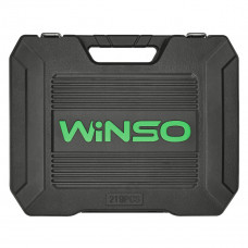 Професійний набір інструментів в кейсі Winso Pro 1/2", 1/4", 3/8" 72T, CR-V, 219од.