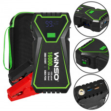Бустер (пусковий пристрій) Winso Jump Starter 300A/600A 16000mAh 140300