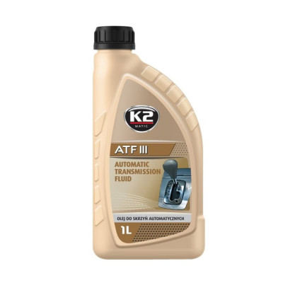 Трансмісійне масло K2 ATF Dex III 1л