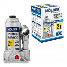 Домкрат гідравлічний пляшковий Molder 2т 148-278мм