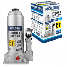 Домкрат гідравлічний пляшковий Molder 5т 195-380мм