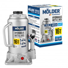 Домкрат гідравлічний пляшковий Molder 16т 220-420мм