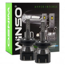 Автолампа Winso LED H7 12/24V 30Вт 3000Лм 6500K CSP3570 2шт