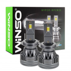 Автолампа Winso LED H7 12/24V 90Вт 7000Лм 6500K CSP3970 2шт