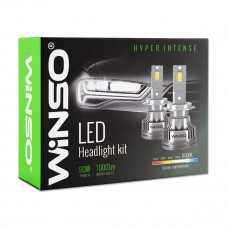 Автолампа Winso LED H7 12/24V 90Вт 7000Лм 6500K CSP3970 2шт