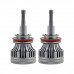 Автолампа Winso LED H8/H11/H16 12/24V 90Вт 7000Лм 6500K CSP3970 2шт