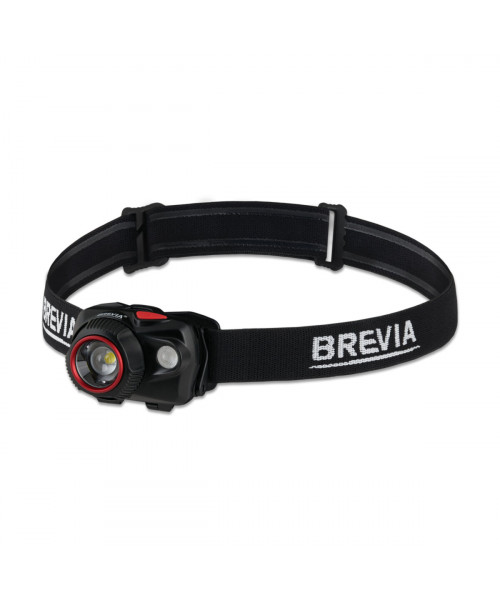 Ліхтар налобний Brevia 520Lm, Focus Control, 800mAh/3xAAA, IP64 (білий/червоний)