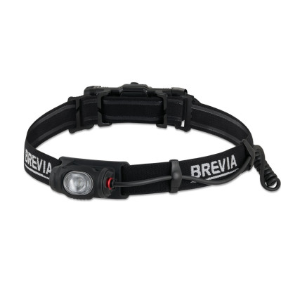 Ліхтар налобний Brevia 500Lm, 2600mAh micro-USB, IP64, заднє світло