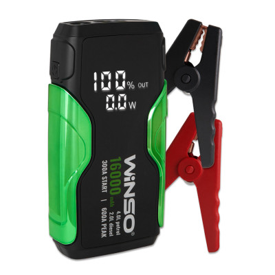 Бустер (пусковий пристрій) Winso Jump Starter 300A/600A 16000mAh 140310