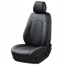 Комплект, 3D чохли для сидінь BELTEX Malibu, black